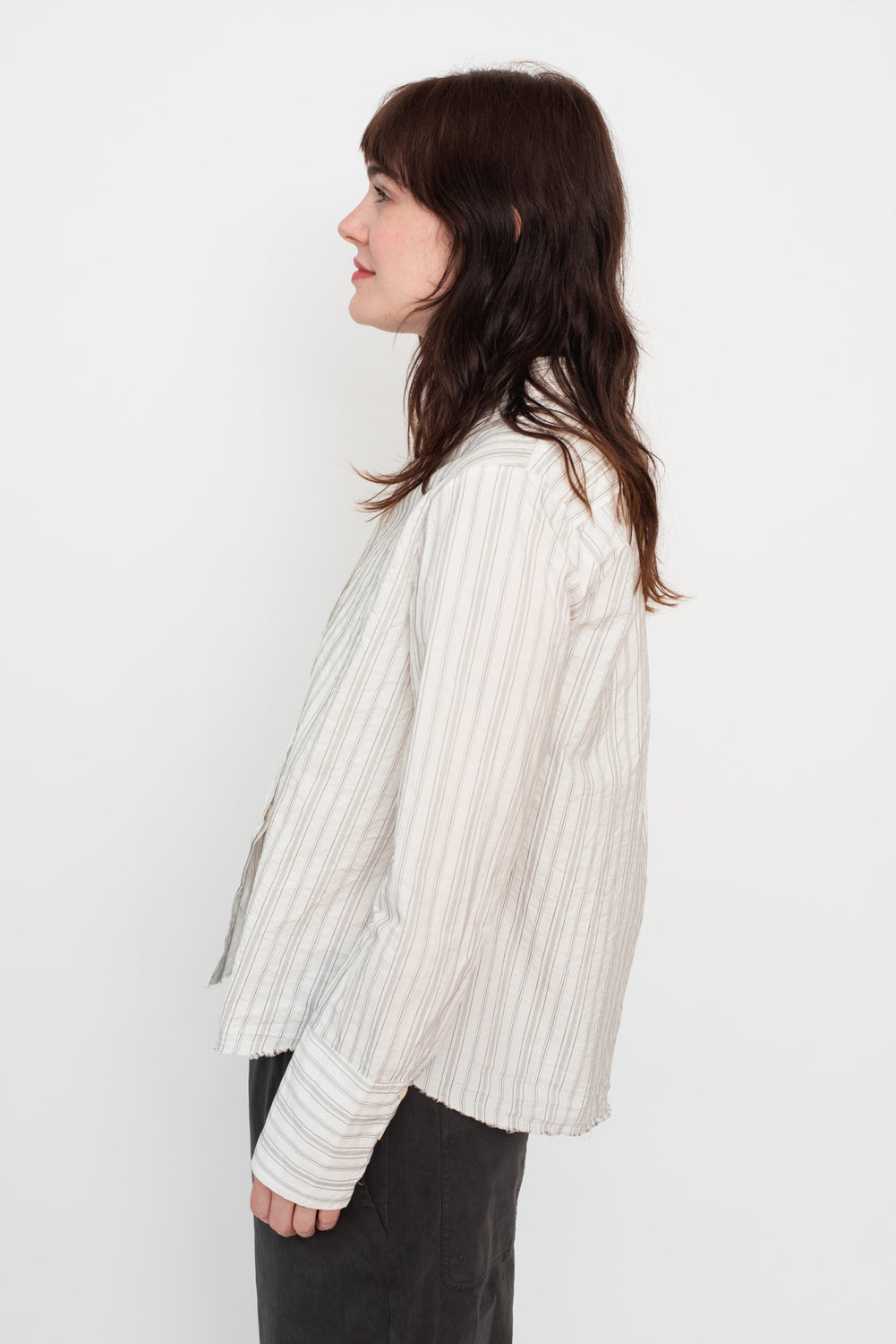 Stripe Cotton Shirt