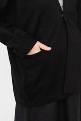 Unisex Cotton Tsuri-Tenjiku Jacket Black