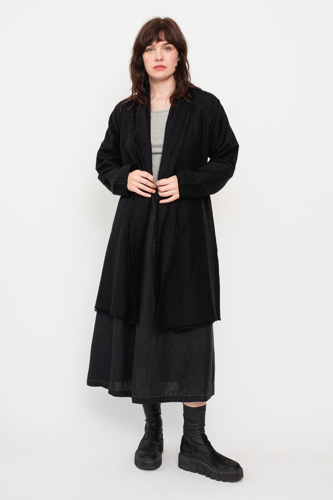 Unisex Layered Black Jacket