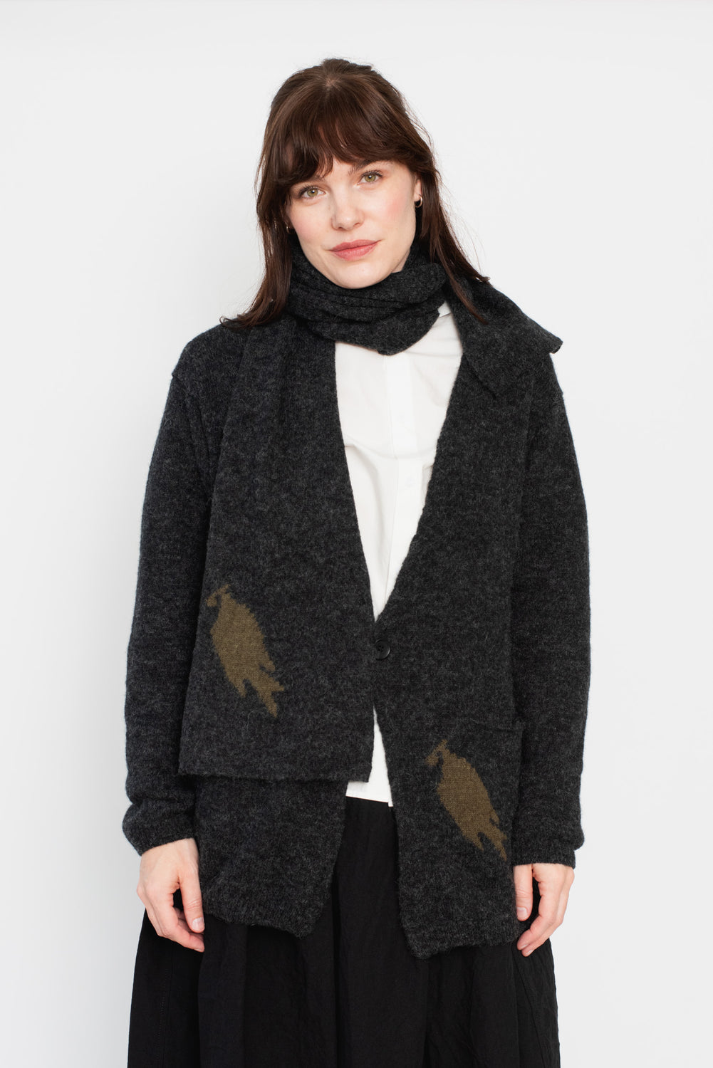 Alpaca and Wool Scarf