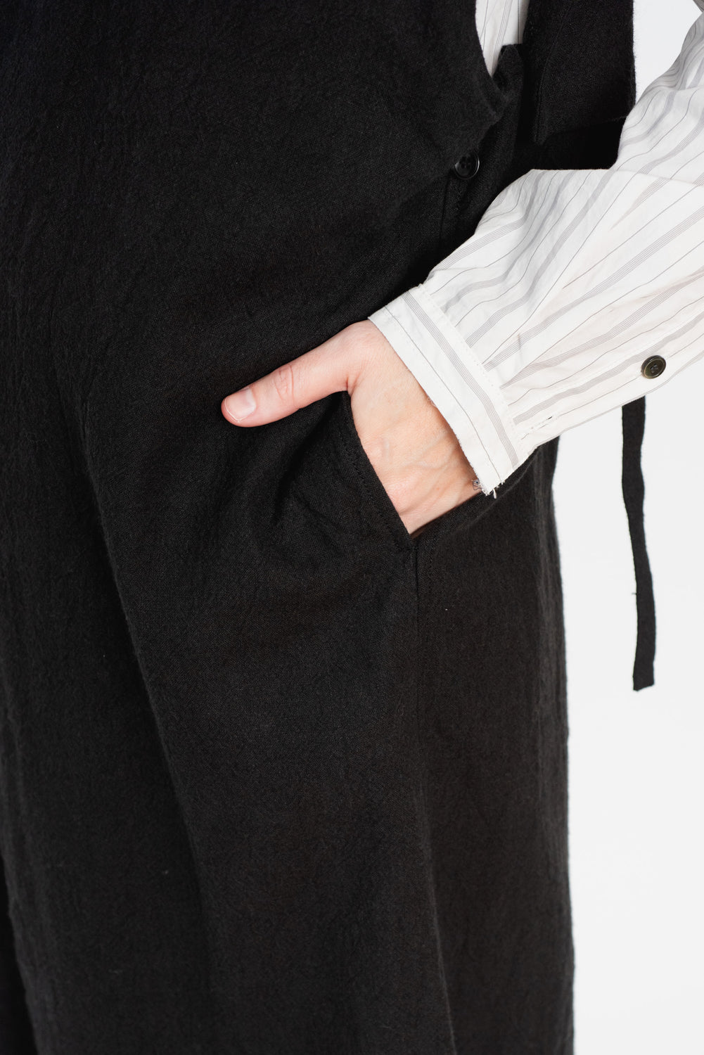 Long Black Vest
