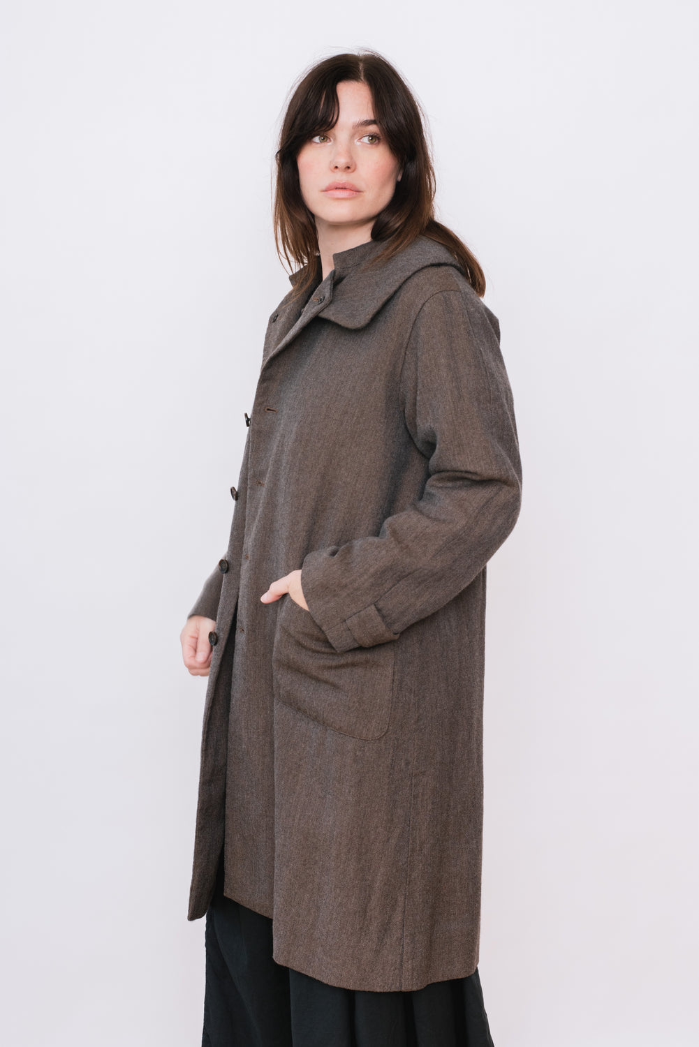 Twill Raglan Coat