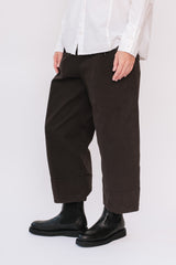 Heavy Cotton Pants, Ebano