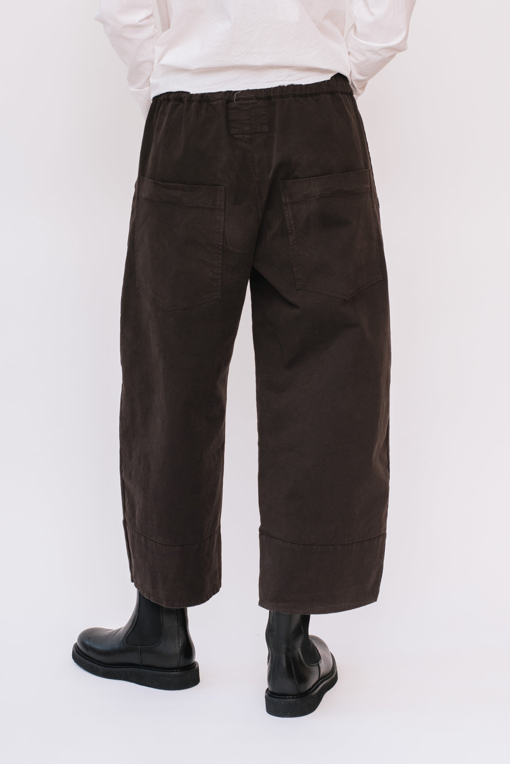 Heavy Cotton Pants, Ebano