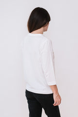 Cotton 3/4 Sleeve T Shirt