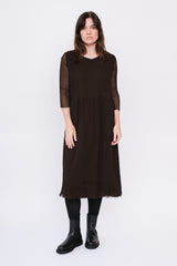 Silk Dress Ebano