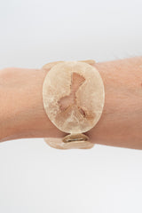 Washi and Gold Thread Bracelet