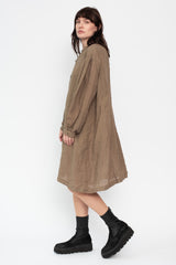 Linen Shirt Dress