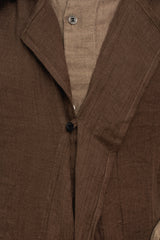 Linen Cape Blouse
