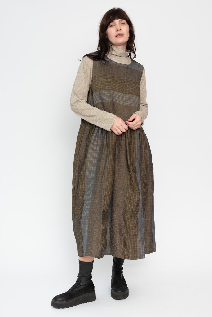 Linen and Ramie Sleeveless Dress