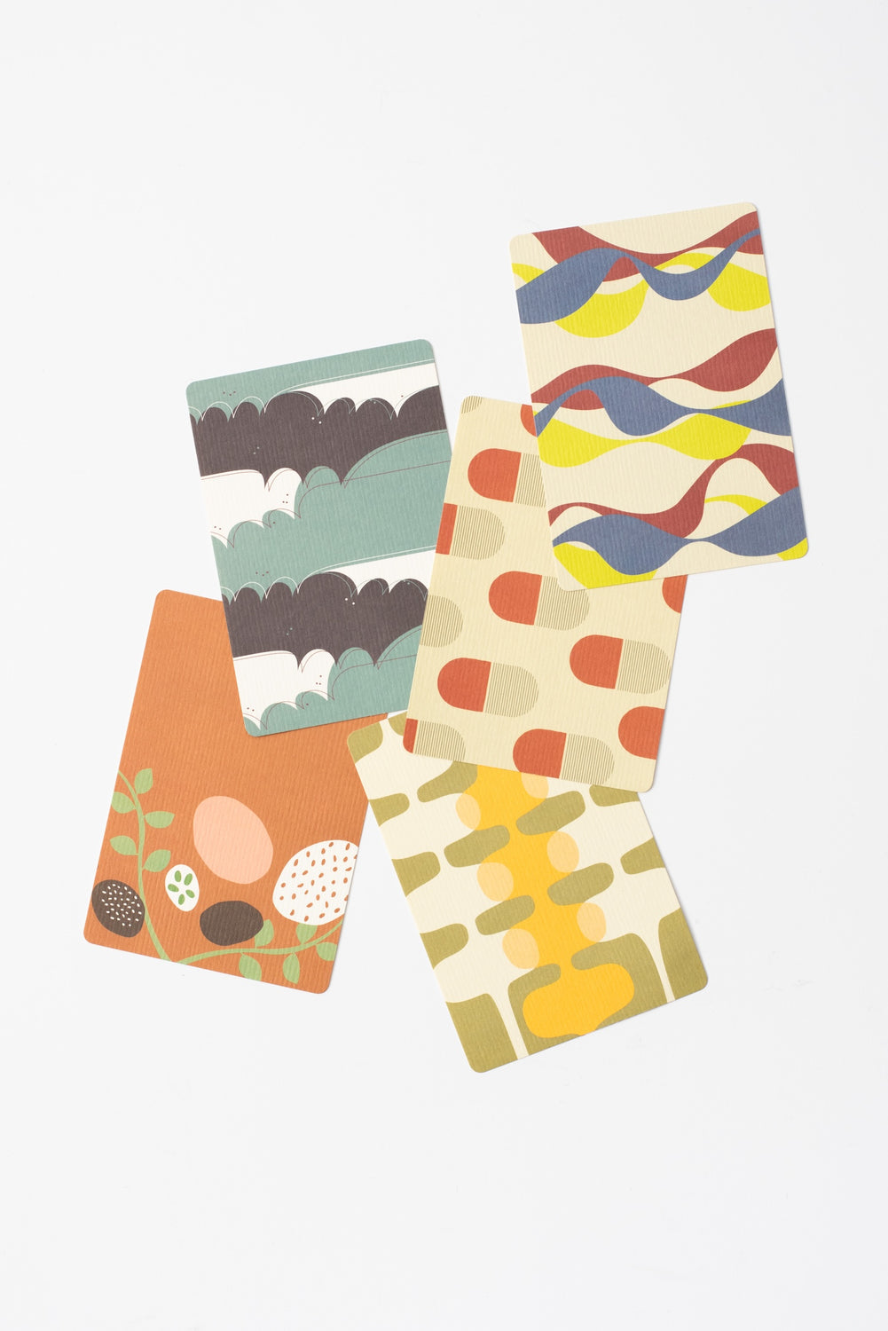 Five Postcard Set by Yurio Seki
