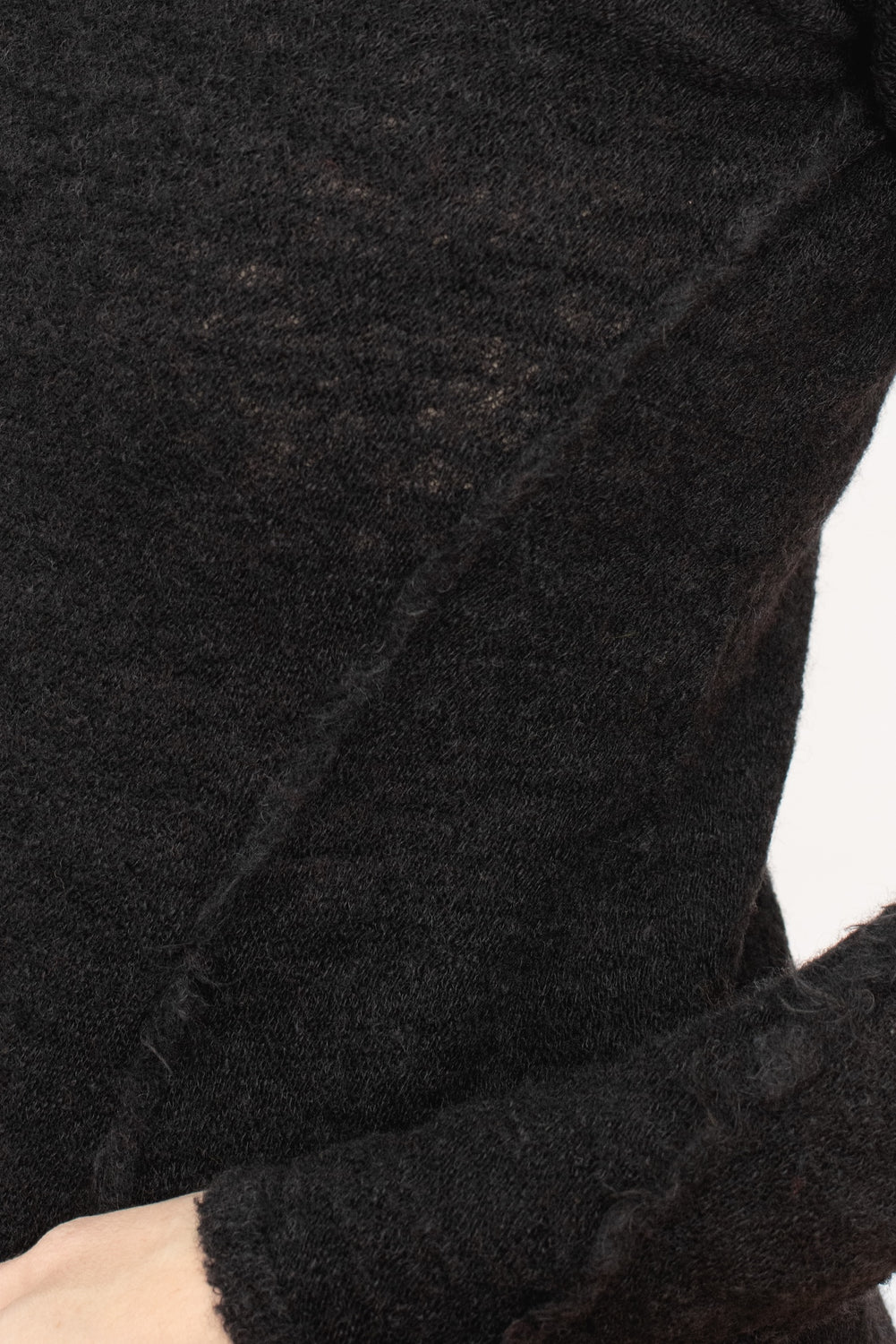 Wool Crew Neck Sweater Black