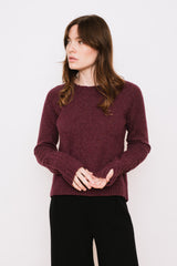 Pullover Sweater, Wine