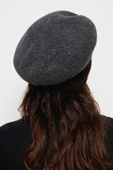 NATALIE Hat Gray x Brown