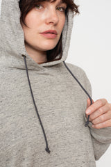 Thermal Knit Cotton Hoodie
