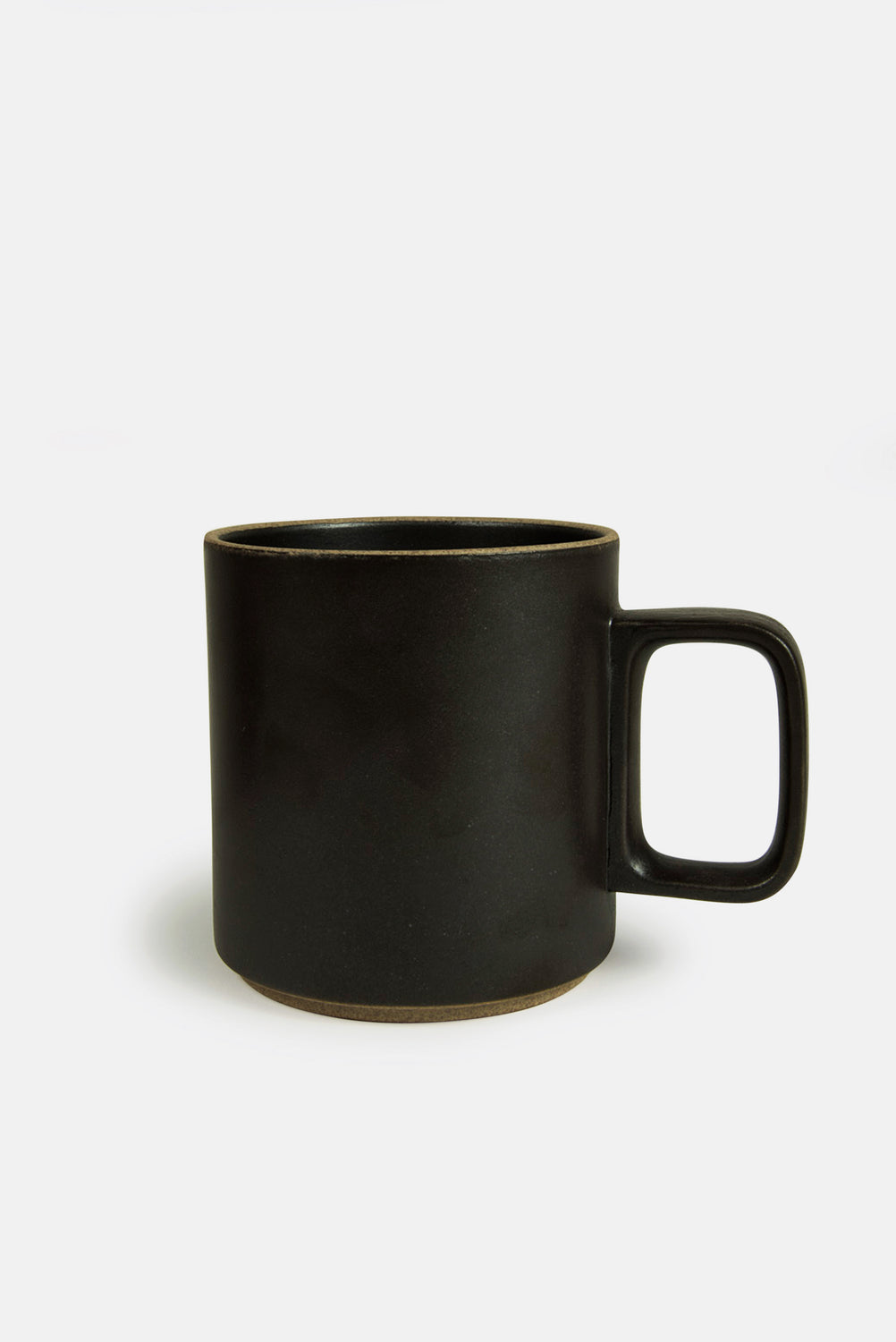 Tall Porcelain Mug, Black