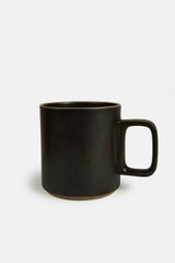 Tall Porcelain Mug, Black