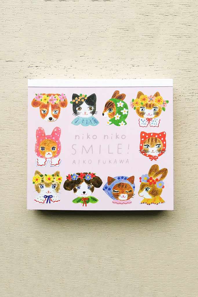 Niko Niko Smile Memo Pad