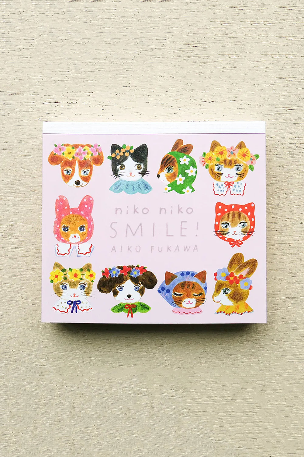 Niko Niko Smile Memo Pad
