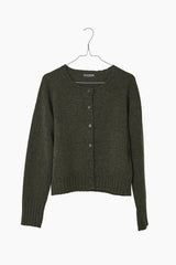 Raglan Cardigan Green