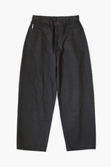 14 oz BLACK x BLACK Denim CLUB Baggy 5 Pocket Pants