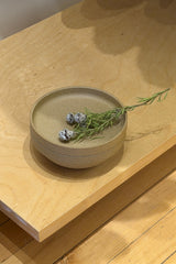 Porcelain Plate, Natural 5 5/8" x 7/8"