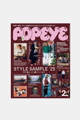 POPEYE MAGAZINE Style Sample '25 Issue 934, February 2025