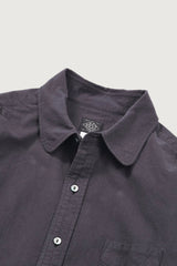 Rounder Shirt Cotton Suede Gray