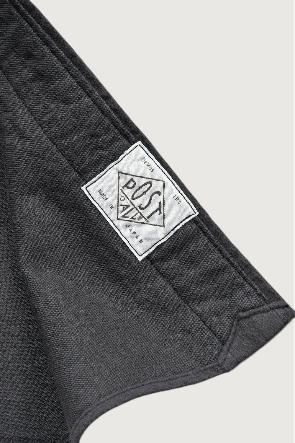 Rounder Shirt Cotton Suede Gray