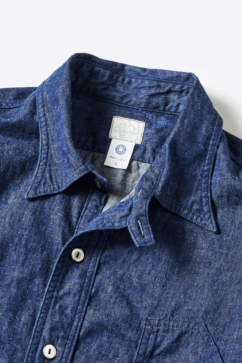 No.1 Shirt, Light Denim Indigo