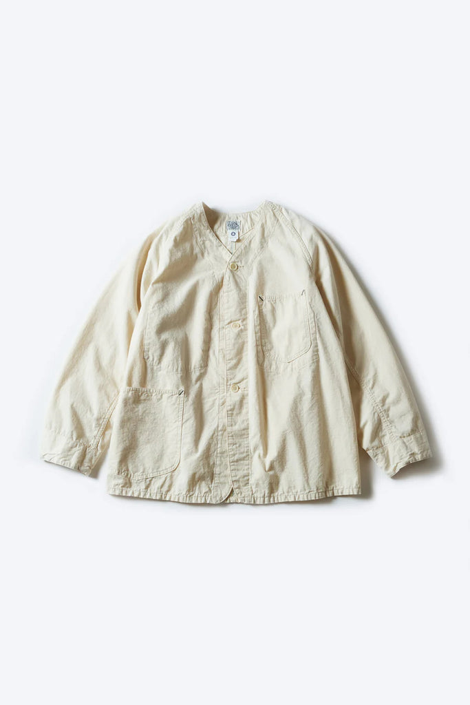 POST 45 Cotton Dobby Jacket Natural