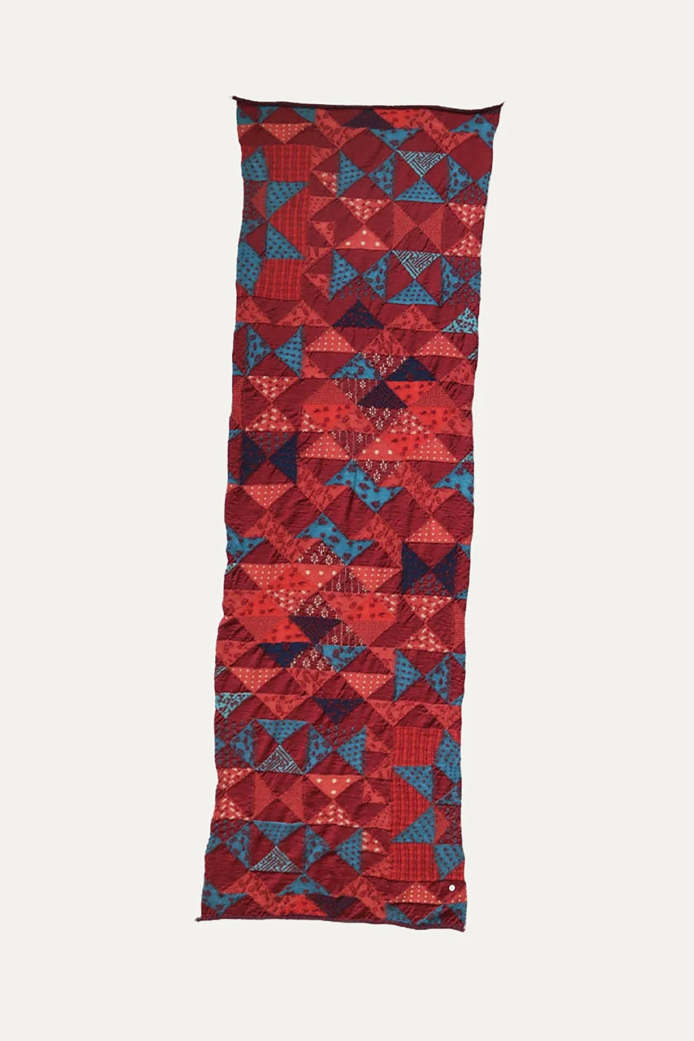 Fulling Wool HAPPY Scarf INDIGO RAG Red