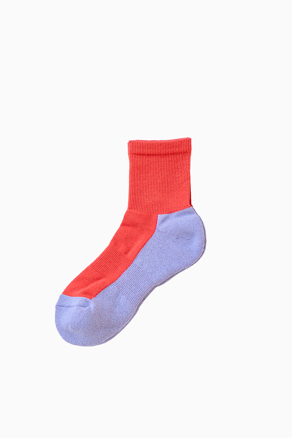 Cotton Cashmere Walk Socks Red