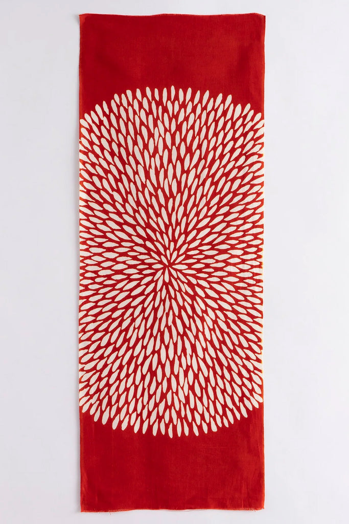 OH-MARU-GIKU Tenugui Red