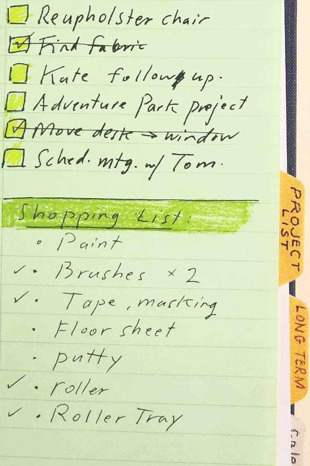 A5 Steno Paper Refill