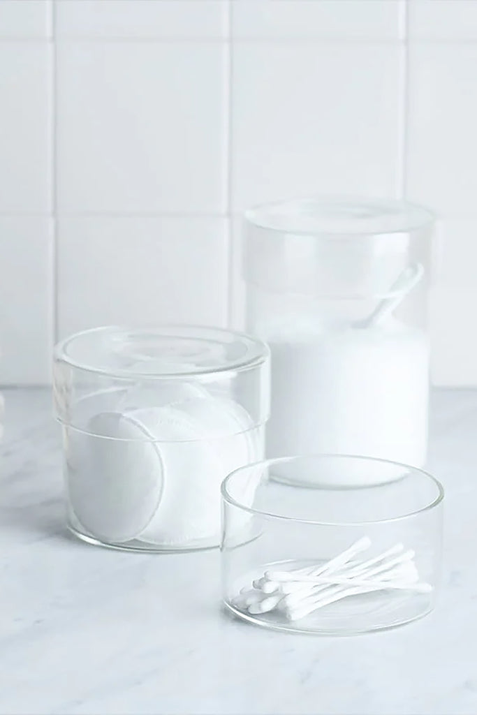 Schale Glass Case with Lid, Large