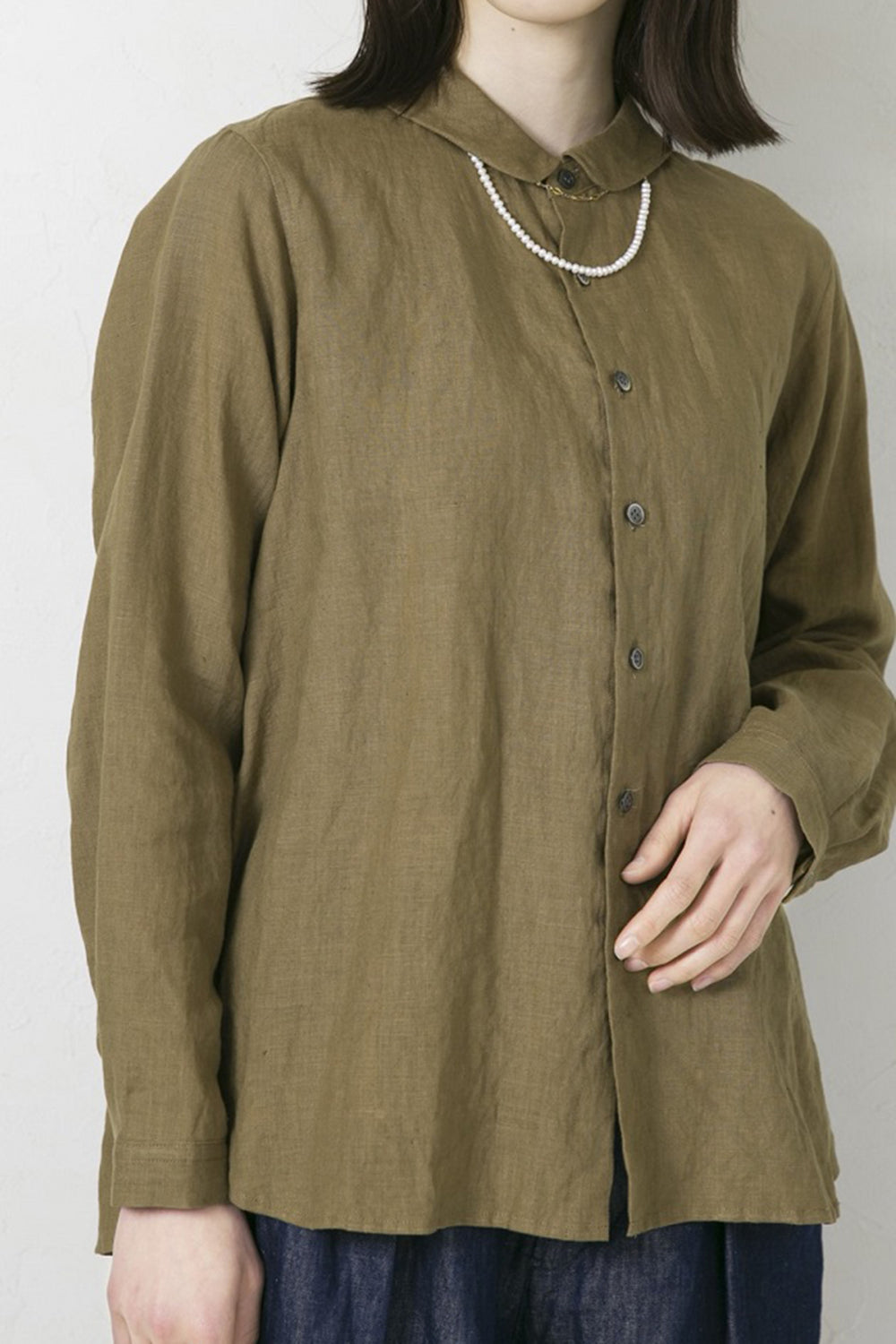 Linen Shirt Brown