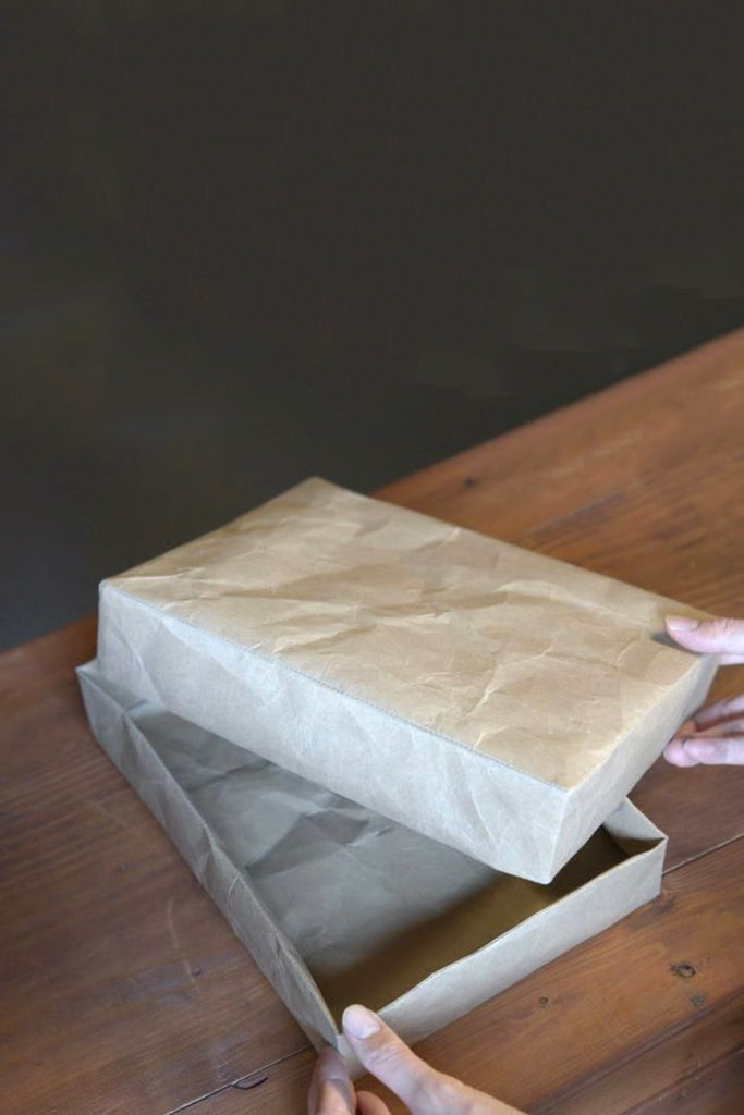 A4 Box with Lid Brown