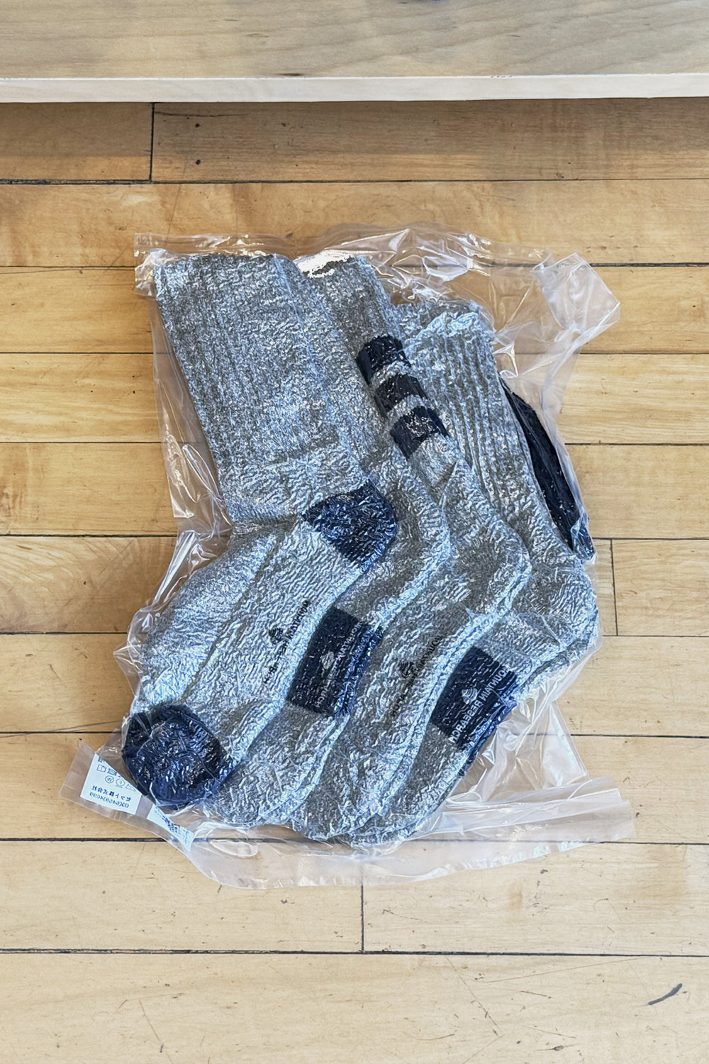 Grey-Navy 4 Sox Set