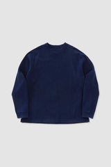 Unisex Knit Hand-Dyed Slub Cotton Long Sleeve T shirt