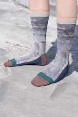 Stone Water Crew Socks