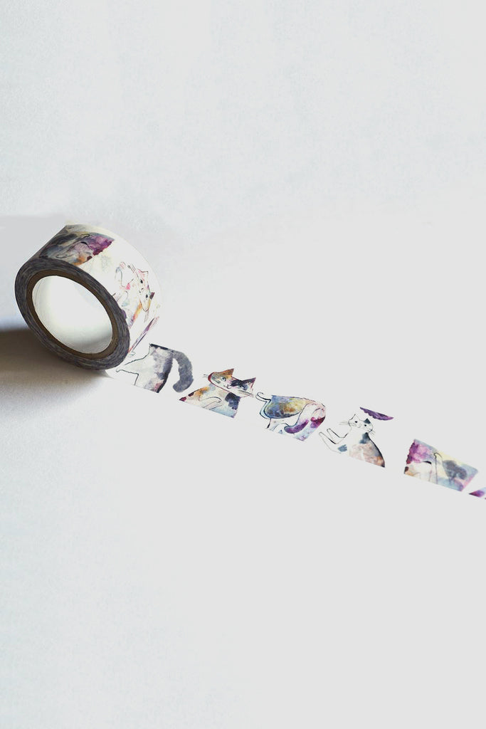 Toraneko Bonbon Washi Tape, Cat