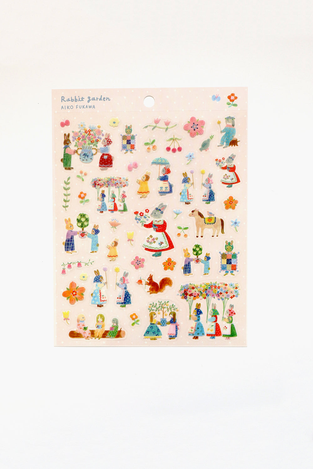 Rabbit Garden Stickers