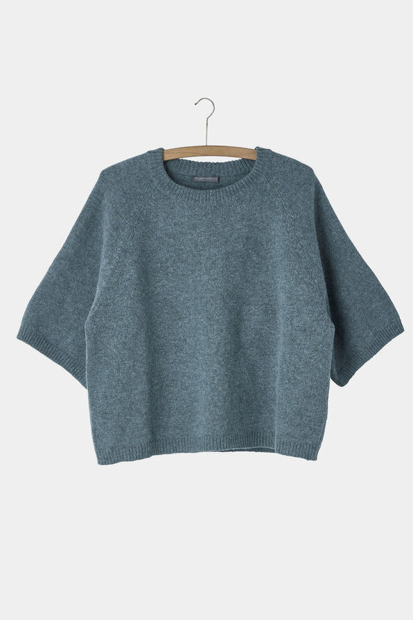 Raglan Sweater Turquoise