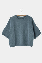 Raglan Sweater Turquoise