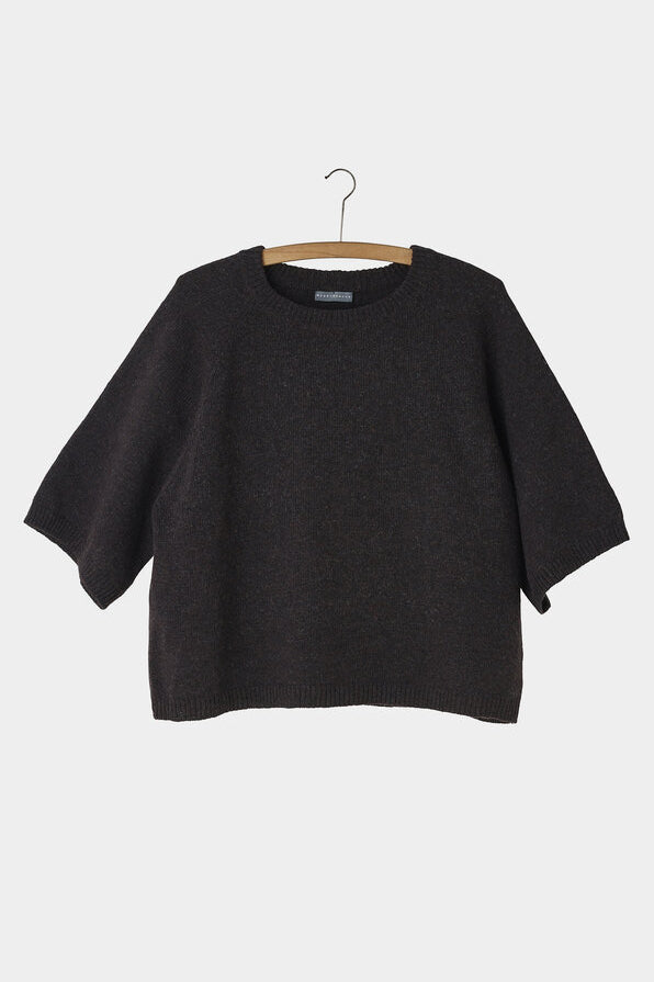 Raglan Sweater Dark Brown