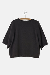 Raglan Sweater Dark Brown