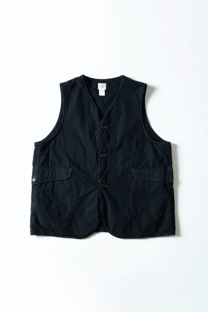 Royal Traveler Vest, Cotton Dobby Charcoal