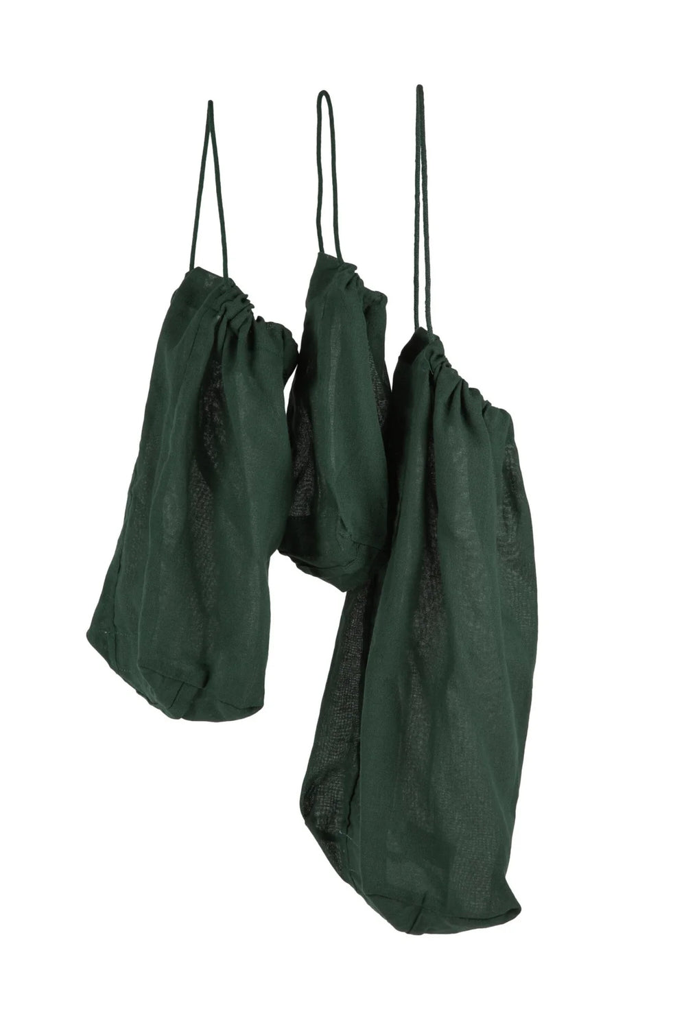 Organic Cotton Food Bag Dark Green