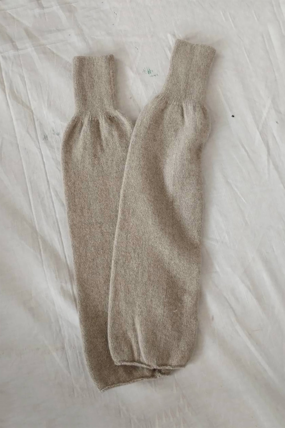 YUNCA Arm Warmers Beige